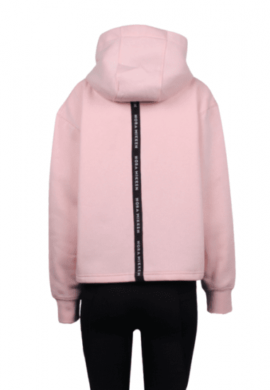 Nora Mikken GERTRUD Cropped Hoodie Pink - Trøjer og hættetrøjer - 