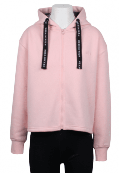 Nora Mikken GERTRUD Cropped Hoodie Pink - Trøjer og hættetrøjer - 