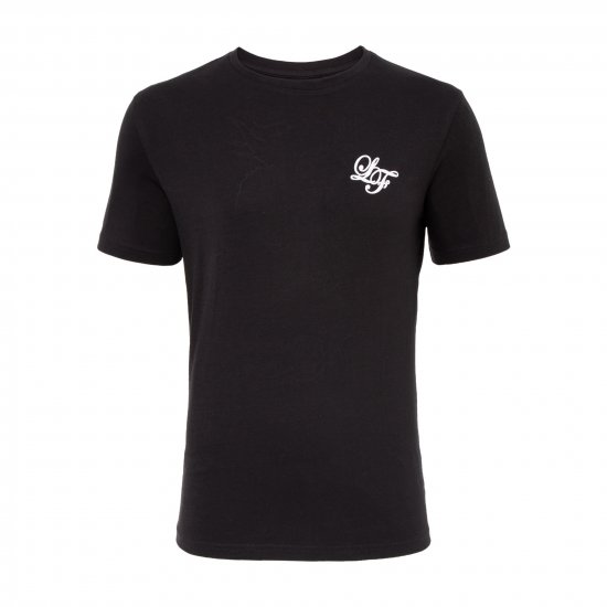 Loyalty & Faith Helix T-shirt Black - T-shirts - T-shirts i store størrelser - 2XL-14XL