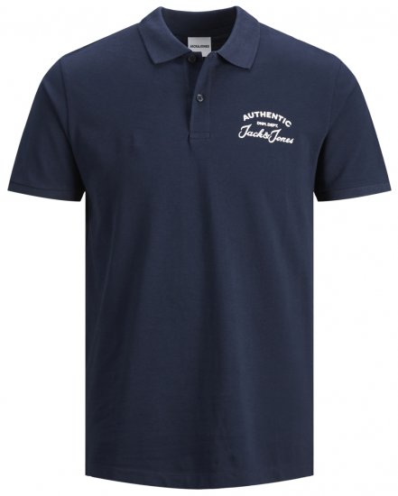 Jack & Jones JJHERO Polo Navy - Polotrøjer - Polotrøjer 2XL-8XL