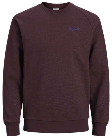 Jack & Jones Hide Sweatshirt Port Royal - Trøjer og hættetrøjer - Trøjer og Hættetrøjer i store størrelser - 2XL-14XL