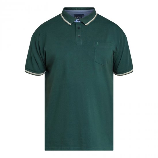 North Latitude Superflex Polo Grøn/Khaki - TALL polotrøjer - TALL poloshirts med ekstra længde