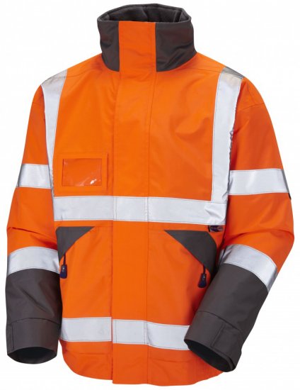 Leo Bickington Superior Bomber Jacket Orange - Arbejdstøj - Arbejdstøj i store størrelser