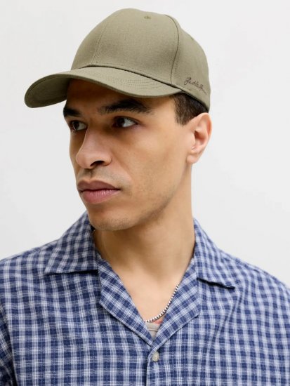 Jack & Jones Base Louis Kasket Khaki - Kasketter - 