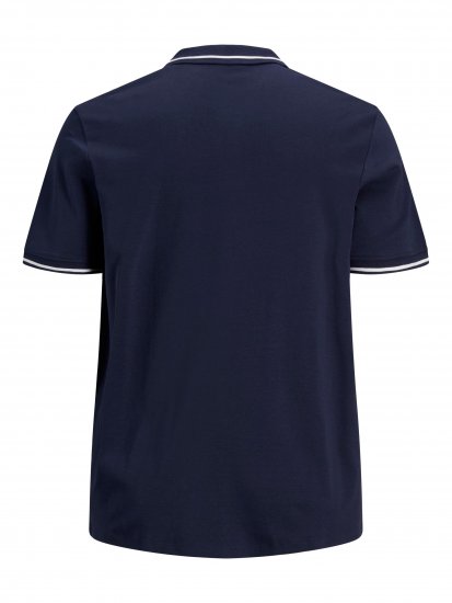 Jack & Jones Jersey Polo Navy - Polotrøjer - Polotrøjer 2XL-8XL