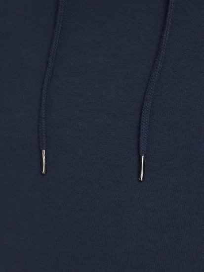 Jack & Jones Basic Sweat Hood Navy Blazer - Trøjer og hættetrøjer - Trøjer og Hættetrøjer i store størrelser - 2XL-14XL
