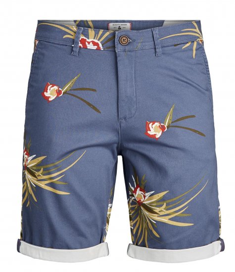 Jack & Jones Bowie Chino Short Indigo - Shorts - Shorts i store størrelser - W40-W60