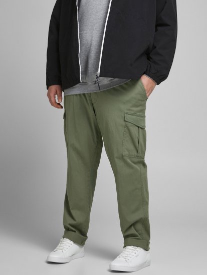 Jack & Jones Marco Chino Pants Dusty Olive - Jeans og bukser - Herrejeans og bukser i store størrelser W40-W70