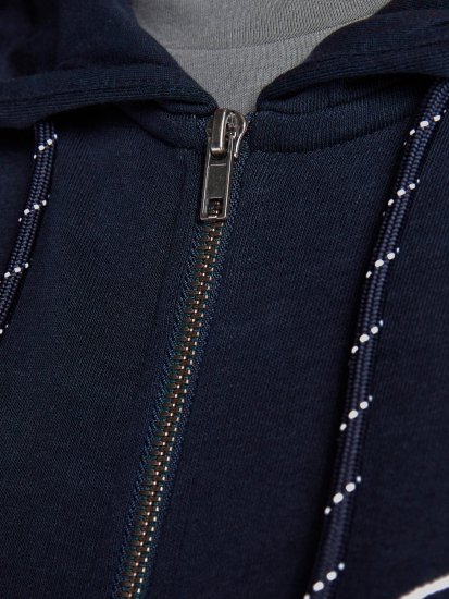 Jack & Jones Califlomax Sweat Hood Navy blazer - Trøjer og hættetrøjer - Trøjer og Hættetrøjer i store størrelser - 2XL-14XL