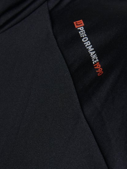 Jack & Jones Running Half Zip Sweat Black - Trøjer og hættetrøjer - Trøjer og Hættetrøjer i store størrelser - 2XL-14XL