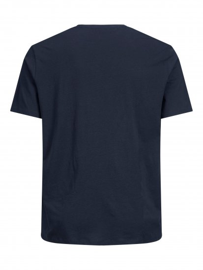 Jack & Jones Booster T-shirt Navy - T-shirts - T-shirts i store størrelser - 2XL-14XL