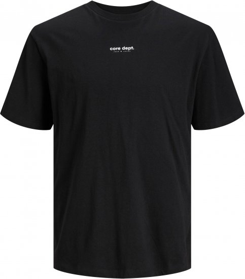 Jack & Jones JCOEDITION BERLIN T-Shirt Black - T-shirts - T-shirts i store størrelser - 2XL-14XL