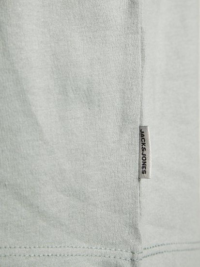 Jack & Jones JCOSPRING T-Shirt Gray - T-shirts - T-shirts i store størrelser - 2XL-14XL