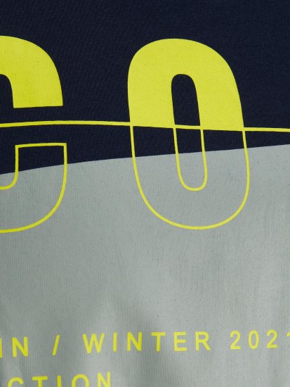 Jack & Jones JCOBOOSTER TEE Navy - T-shirts - T-shirts i store størrelser - 2XL-14XL