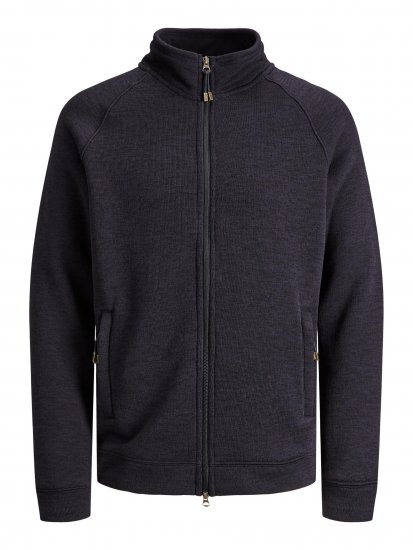 Jack & Jones JPRBLUMARLON Zip Hoodie Dark Purple - Trøjer og hættetrøjer - Trøjer og Hættetrøjer i store størrelser - 2XL-14XL