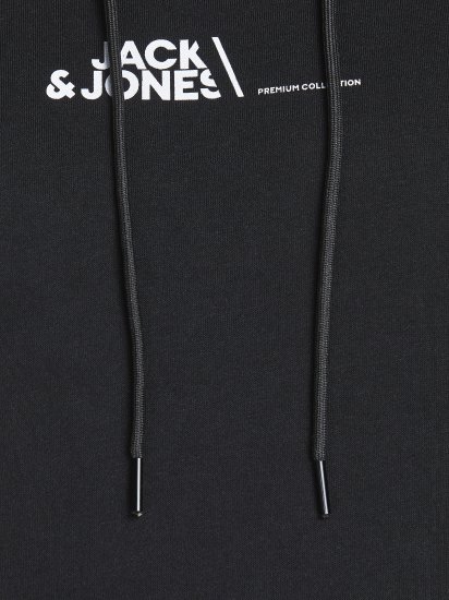Jack & Jones JPRBLABOOSTER SWEAT Black - Trøjer og hættetrøjer - Trøjer og Hættetrøjer i store størrelser - 2XL-14XL