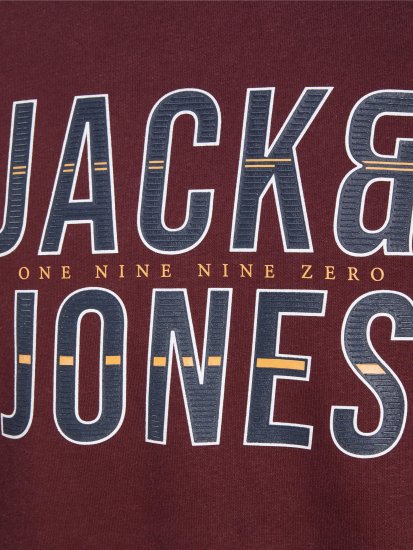 Jack & Jones JJXILO Sweat Port Royale - Trøjer og hættetrøjer - Trøjer og Hættetrøjer i store størrelser - 2XL-14XL