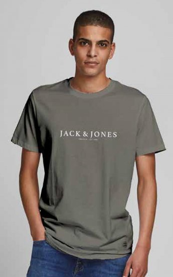 Jack & Jones JPRBLABOOSTER T-shirt Green - T-shirts - T-shirts i store størrelser - 2XL-14XL