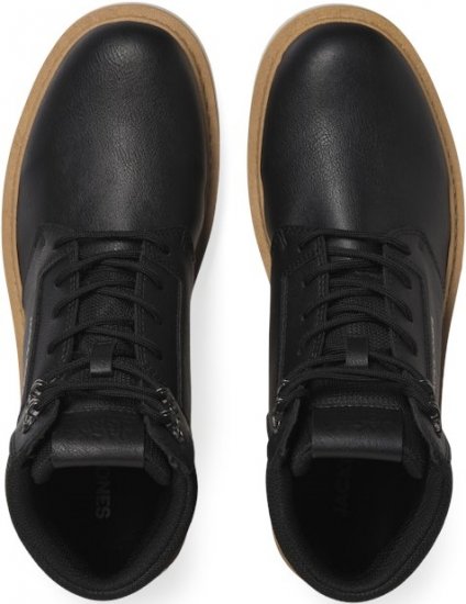Jack & Jones OHIO Lace-Up Boots Black - Herresko 40-52 - 