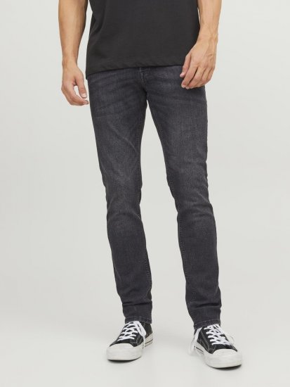 Jack & Jones JJILIAM JJORIGINAL SQ 270 Jeans Black Denim - Jeans og bukser - Herrejeans og bukser i store størrelser W40-W70