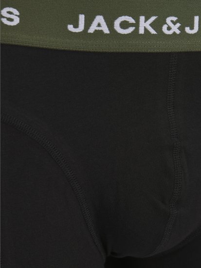 Jack & Jones JACARON Trunks 3-Pack Black - Undertøj og badetøj - Badetøj og Undertøj i store størrelser 