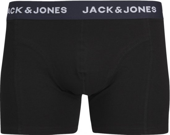 Jack & Jones JACARON Trunks 3-Pack Black - Undertøj og badetøj - Badetøj og Undertøj i store størrelser 