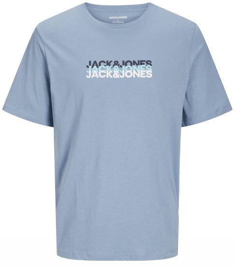 Jack & Jones JJCYBER T-Shirt Mountain Spring - T-shirts - T-shirts i store størrelser - 2XL-14XL
