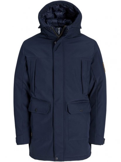 Jack & Jones Finn Softshell Parka Sky Captain - Jakker - Jakker i store størrelser, 2XL- 12XL