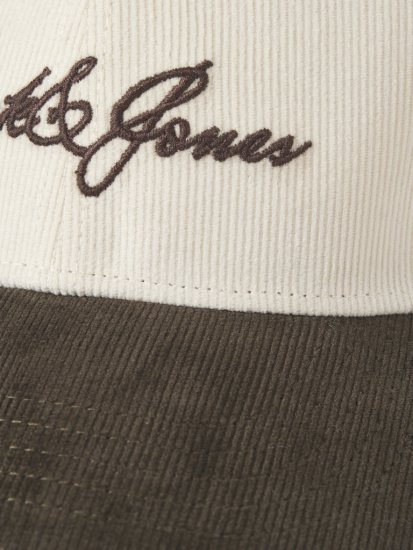 Jack & Jones Base Corduroy Cap Antique White - Tilbehør - 
