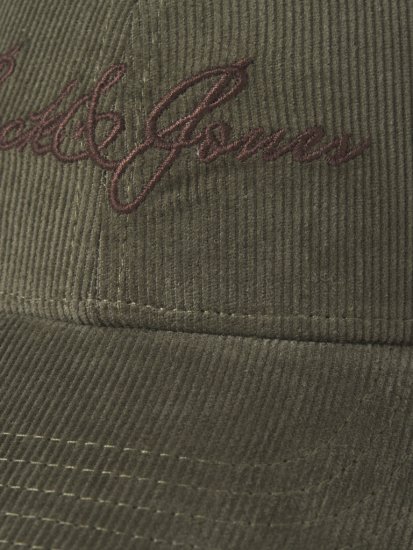 Jack & Jones Base Corduroy Cap Dusty Olive - Tilbehør - 