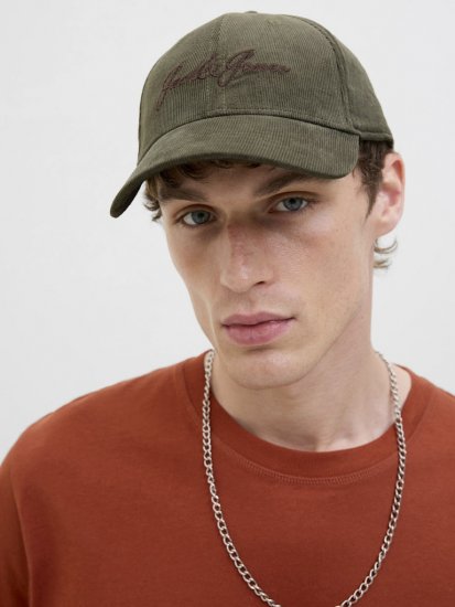 Jack & Jones Base Corduroy Cap Dusty Olive - Tilbehør - 