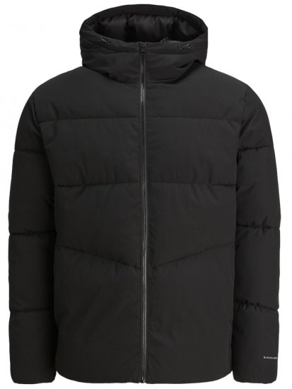 Jack & Jones Global Puffer Jacket Black - Jakker - Jakker i store størrelser, 2XL- 12XL