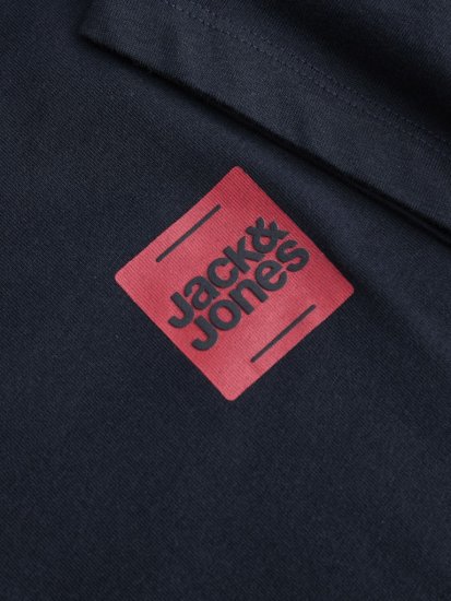 Jack & Jones Brandy Crew Neck T-Shirt Sky Captain - T-shirts - T-shirts i store størrelser - 2XL-14XL