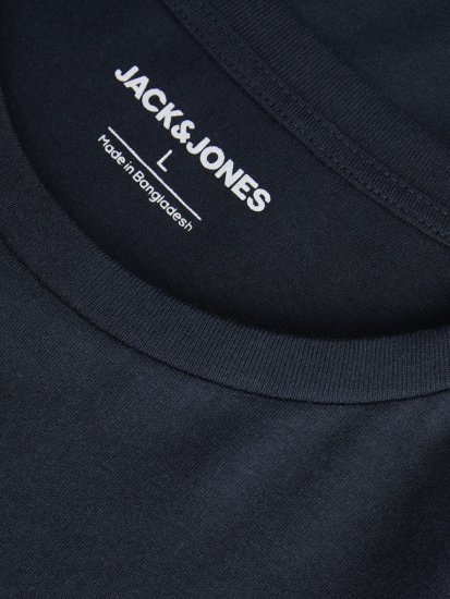 Jack & Jones Brandy Crew Neck T-Shirt Sky Captain - T-shirts - T-shirts i store størrelser - 2XL-14XL