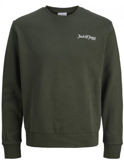 Jack & Jones Yuki Back Print Crew Neck Sweatshirt Duffel Bag - Trøjer og hættetrøjer - Trøjer og Hættetrøjer i store størrelser - 2XL-14XL