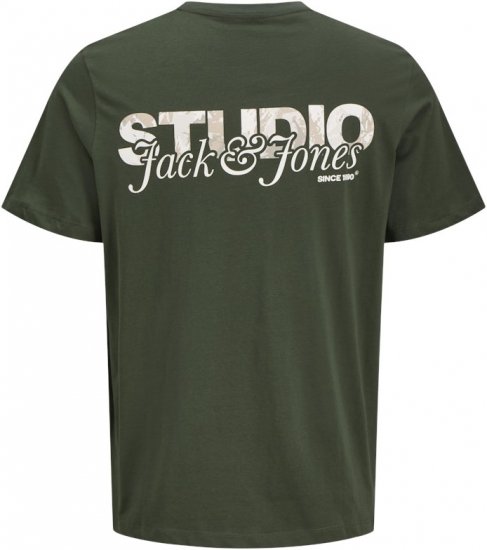 Jack & Jones Yuki Back Print Crew Neck T-Shirt Duffel Bag - T-shirts - T-shirts i store størrelser - 2XL-14XL