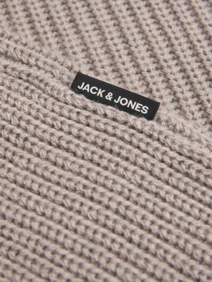 Jack & Jones Kaito Knit Crew Neck Pullover Atmosphere - Trøjer og hættetrøjer - Trøjer og Hættetrøjer i store størrelser - 2XL-14XL