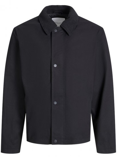 Jack & Jones Grady Worker Jacket Black - Jakker - Jakker i store størrelser, 2XL- 12XL
