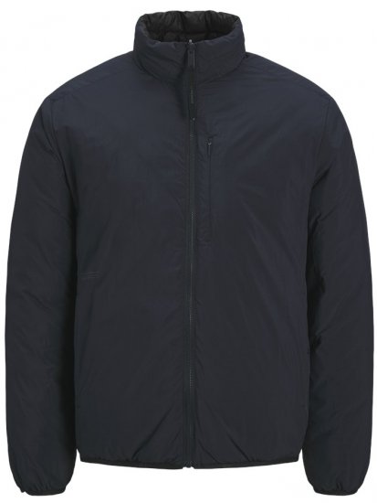 Jack & Jones Jake Quilted Reversible Jacket Dark Navy - Jakker - Jakker i store størrelser, 2XL- 12XL