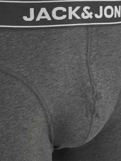 Jack & Jones Black Friday Trunks 3-Pack Grey Black - Undertøj og badetøj - Badetøj og Undertøj i store størrelser 