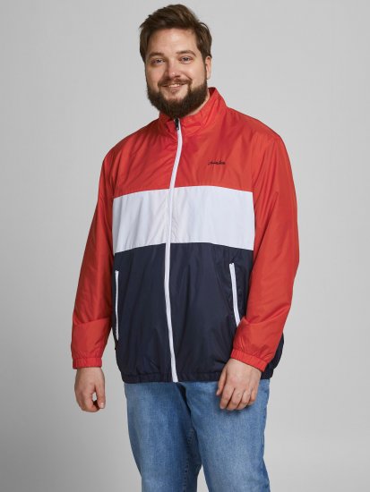 Jack & Jones Hunter Light Jacket Red - Jakker - Jakker i store størrelser, 2XL- 12XL