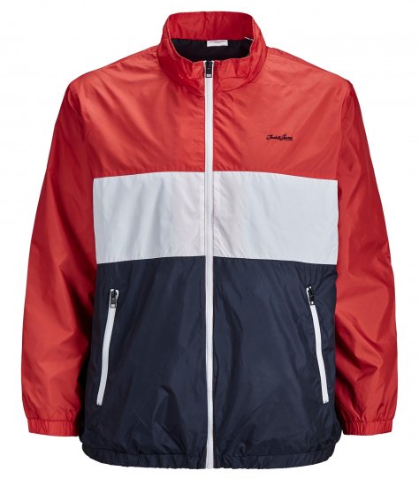 Jack & Jones Hunter Light Jacket Red - Jakker - Jakker i store størrelser, 2XL- 12XL
