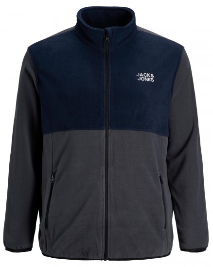 Jack & Jones Hype Fleece Ombre Blue - Jakker - Jakker i store størrelser, 2XL- 12XL