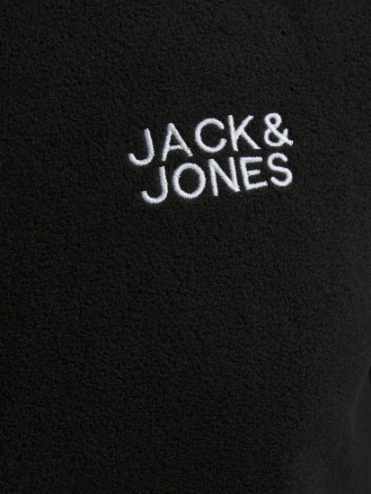 Jack & Jones Hype Fleece Black - Jakker - Jakker i store størrelser, 2XL- 12XL
