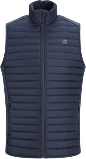 Jack & Jones MULTI BODYWARMER With COLLAR Navy Blazer - Jakker - Jakker i store størrelser, 2XL- 12XL