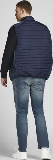 Jack & Jones MULTI BODYWARMER With COLLAR Navy Blazer - Jakker - Jakker i store størrelser, 2XL- 12XL