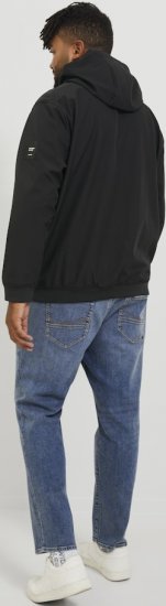 Jack & Jones BASIC Water-Resistant Softshell Jacket Black - Jakker - Jakker i store størrelser, 2XL- 12XL