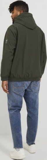 Jack & Jones BASIC Water-Resistant Softshell Jacket Green - Jakker - Jakker i store størrelser, 2XL- 12XL
