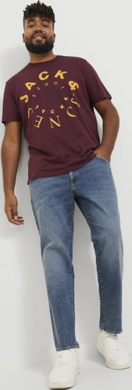 Jack & Jones GLENN FOX SBD 948 Jeans Blue Denim - Jeans og bukser - Herrejeans og bukser i store størrelser W40-W70
