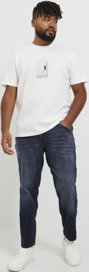 Jack & Jones GLENN FOX GE 224 Jeans Blue Denim - Jeans og bukser - Herrejeans og bukser i store størrelser W40-W70